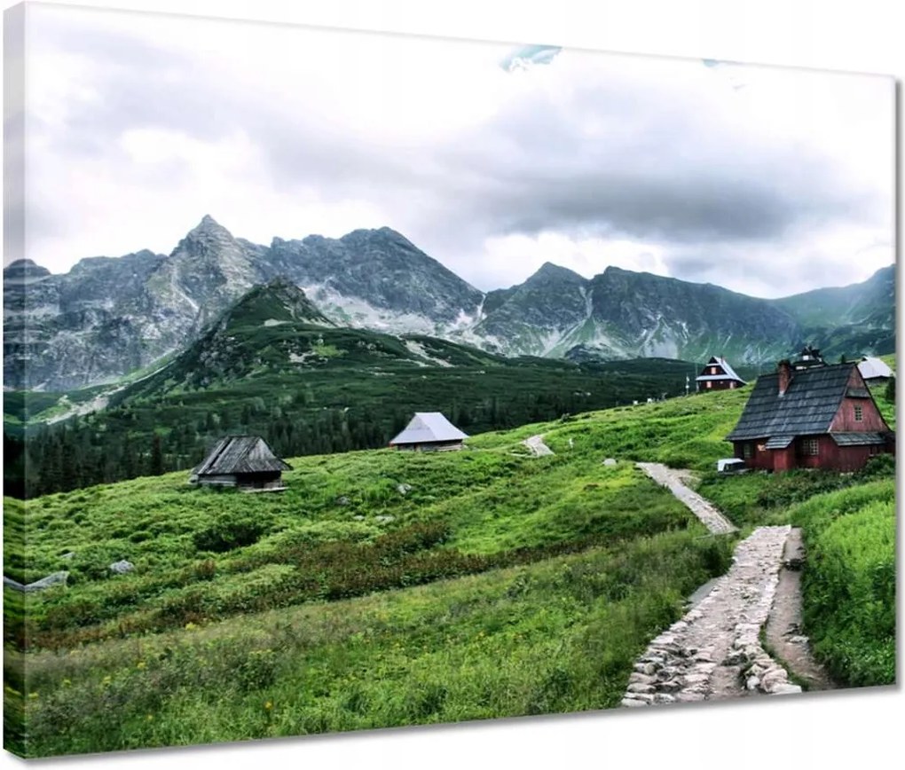 Vászonkép 40x30 Tátra Lánctalpas csarnok