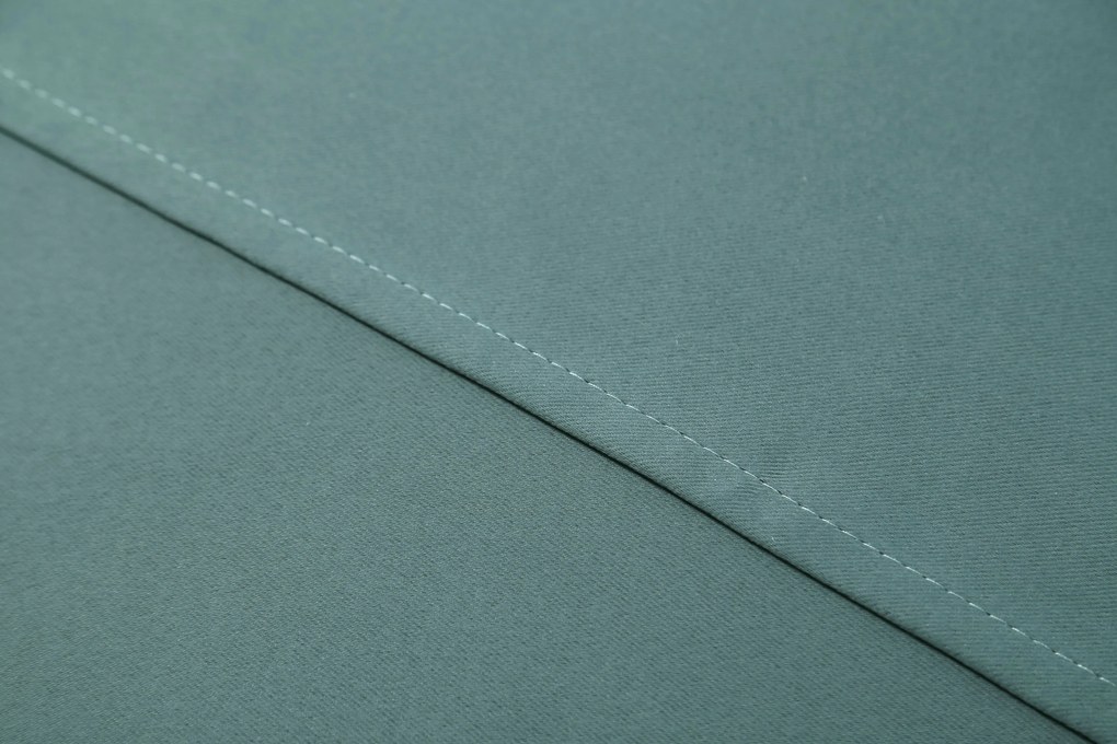 Türkizkék OXFORD függöny 140x250 cm Felfüggesztés: Hullámos sínszalag