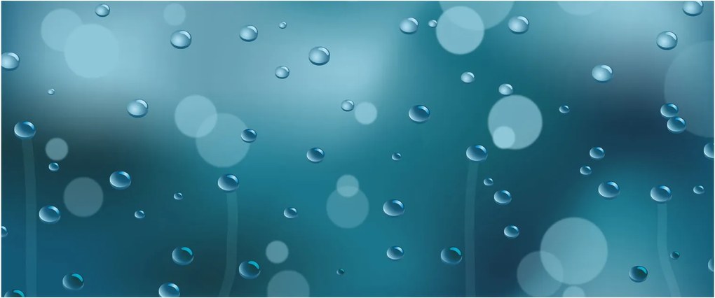 Cseppek képe (120x50 cm)