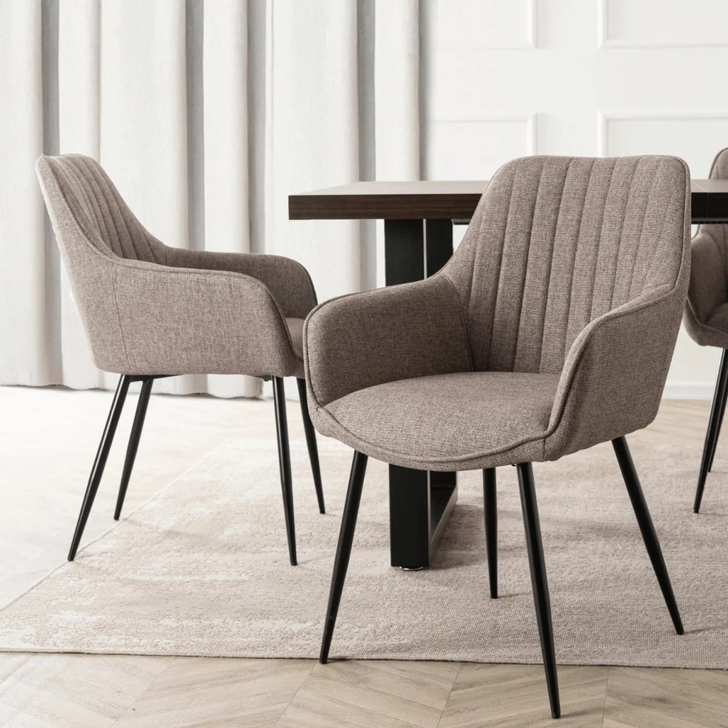 Szék cappuccino színben MALAGA