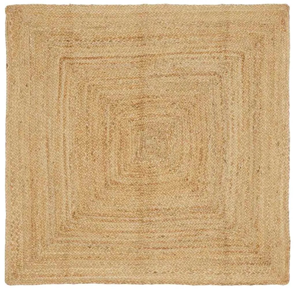 Szőnyeg Bézs 120 x 120 cm Juta