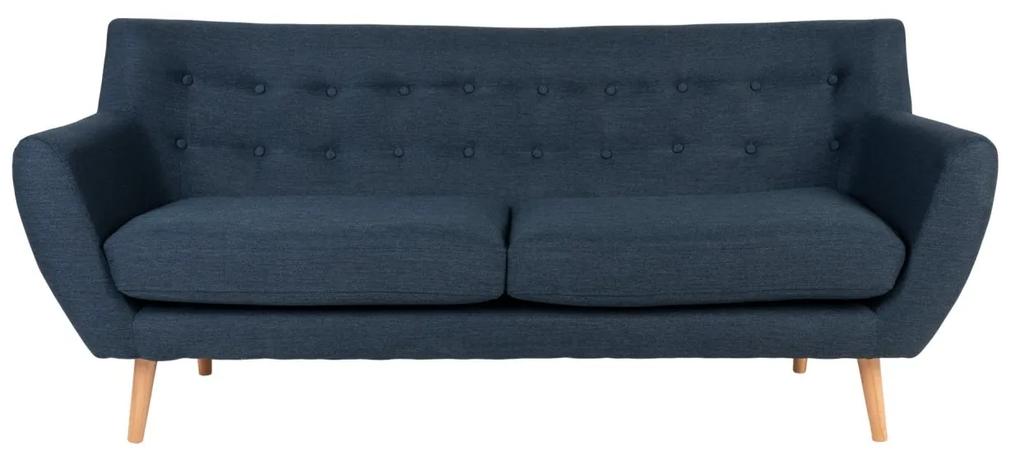 MONTE kék szövet kanapé