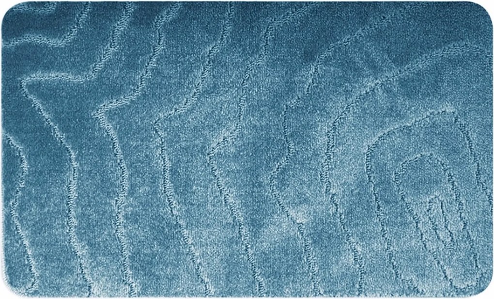 Fürdőszobaszőnyeg Puha Kék Csúszásgátló