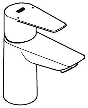 GROHE 23898001 - START EDGE mosdócsaptelep, fényes króm