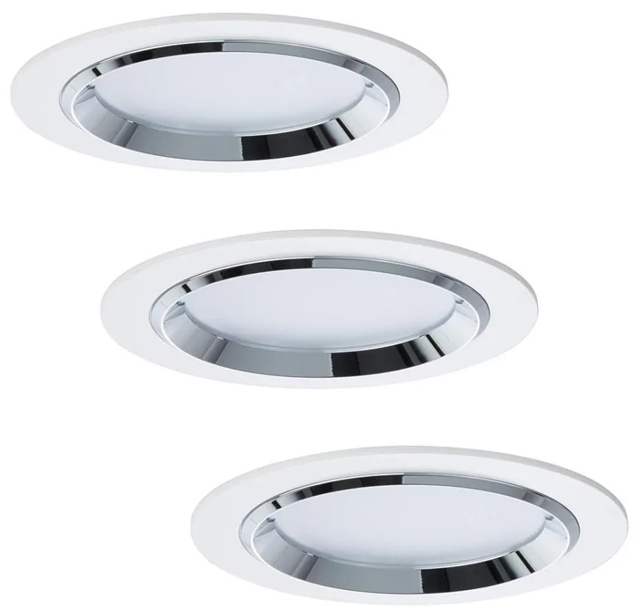 Paulmann 92693 - KÉSZLET 3xLED/8W Dimmelhető függesztett mennyezeti lámpa PREMIUM LINE 230