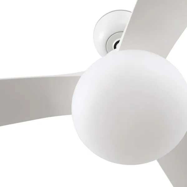 FARO 34363WT-11L-Mennyezeti ventilátor OUTWOOD L 1xE27/15W/230V fehér átm. 150 cm WT IP44 + távirányító