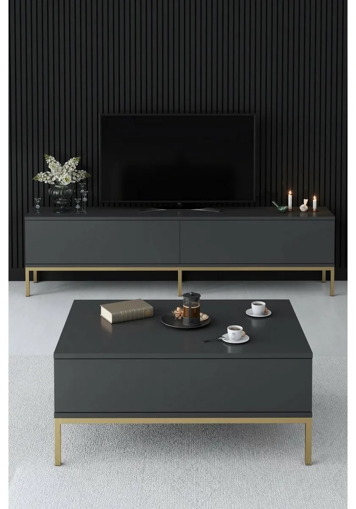 Lord Anthracite and Gold konferenciaasztal