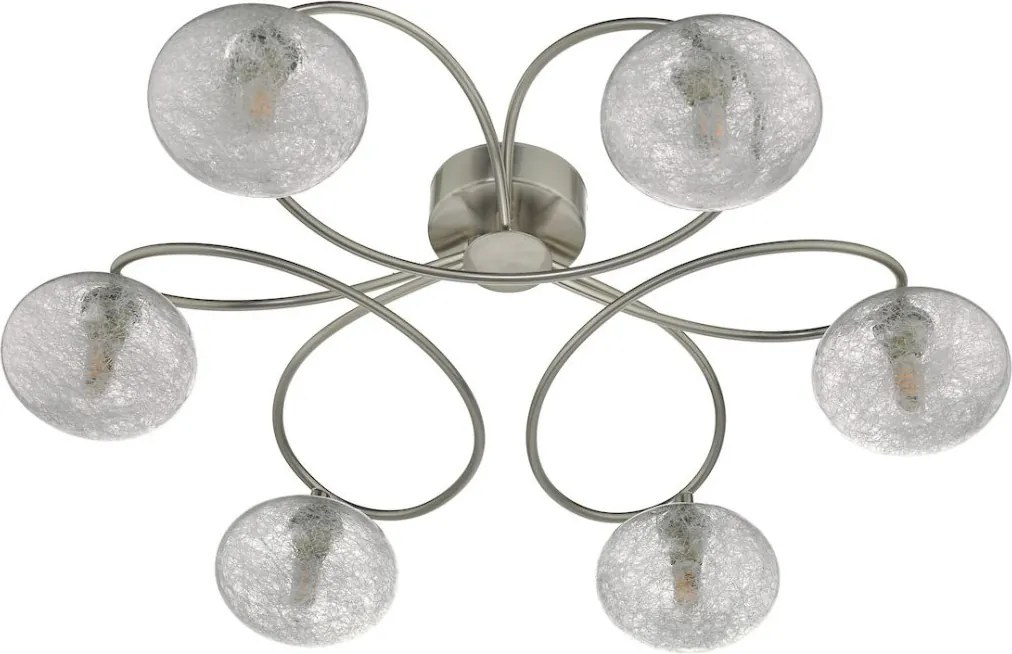 Dar Lighting LEYSHA LEY6446 Plafonlámpa 6x40W/G9