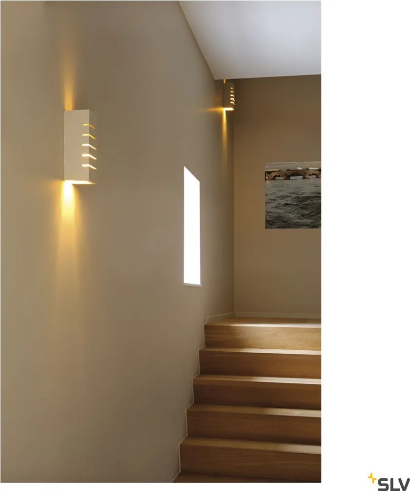 SLV PLASTRA 148010 Fali lámpa 1x40W/E14 IP20
