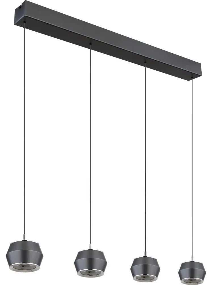 Globo 15209-4 - LED Csillár zsinóron MARTHY 4xLED/6W/230V