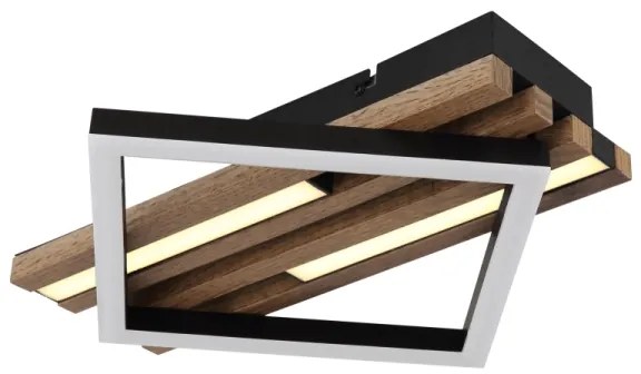 Globo 67344D - OBRIEN LED mennyezeti lámpa 19W, 230V, 3000K, 31x33 cm