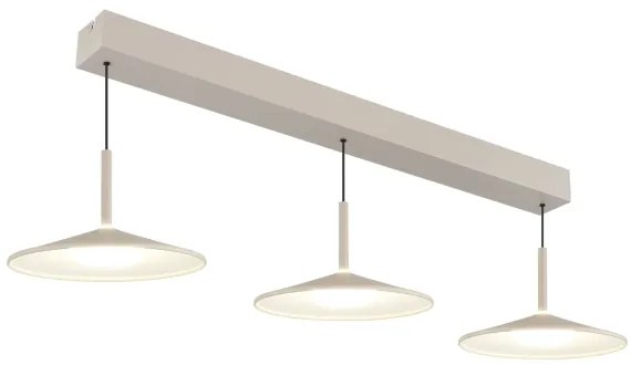 Globo 15635SA-3H - LED csillár kábelen LAMPONE LED/24W/230V 4000K krémszínű