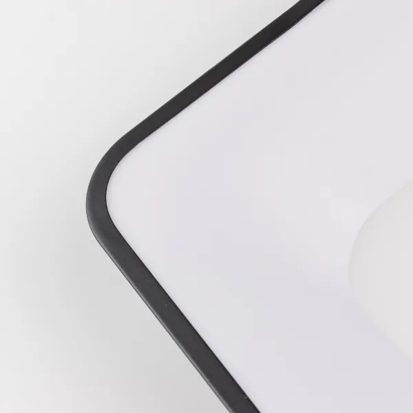 Brilagi - Dimmelhető LED mennyezeti lámpatest FALCON II LED/80W/230V 40x40 cm fekete + távirányító