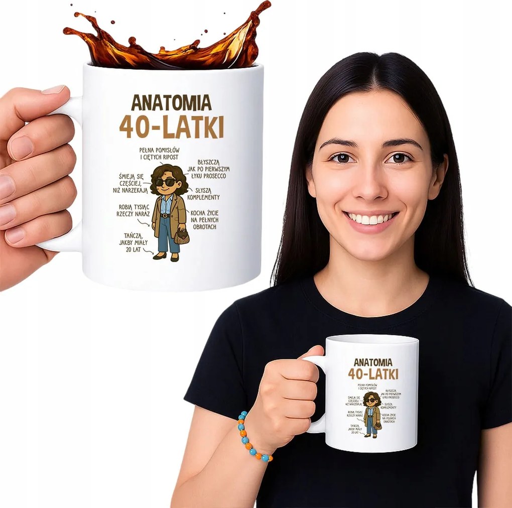 40-es évek anatómiája Születésnapi Ajándék Bögre