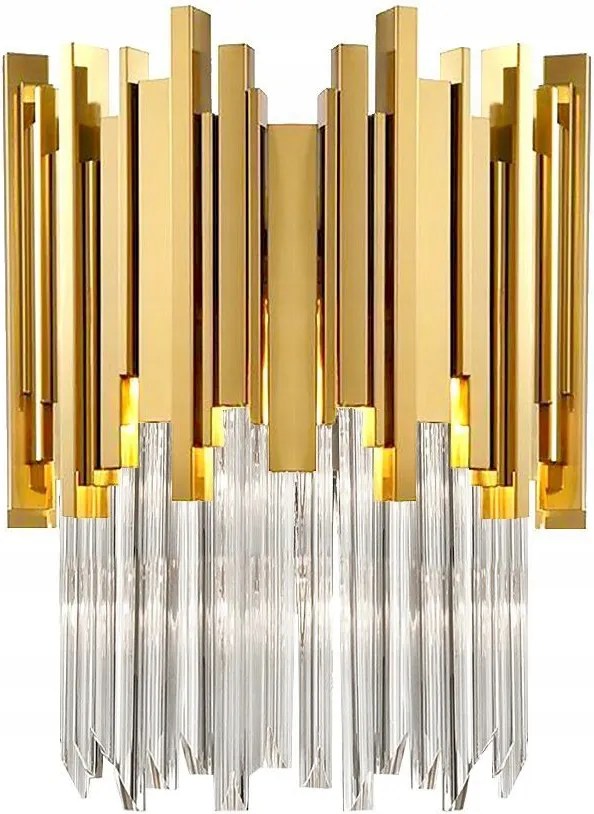 Fali Lámpa Modern E14 Arany Háromszínű Izzóval