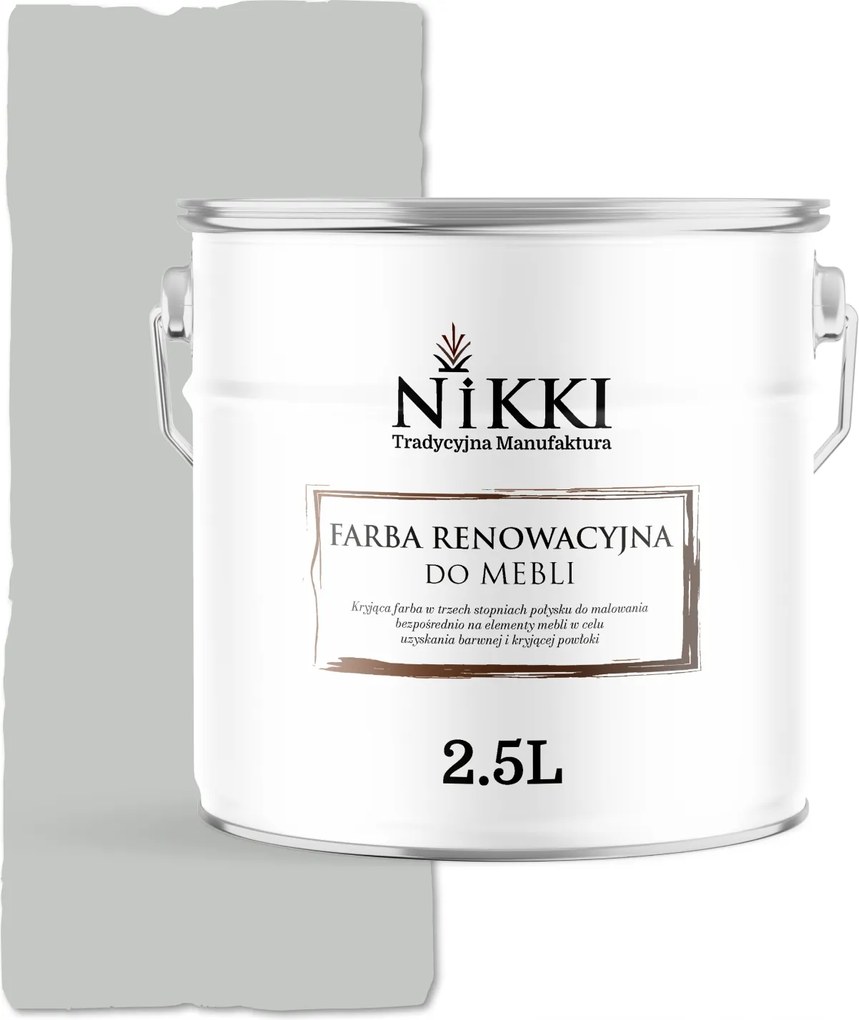 Konyhabútor Festék Szekrényfrontok Szürke Világos RAL7035 Félmatt 2,5L