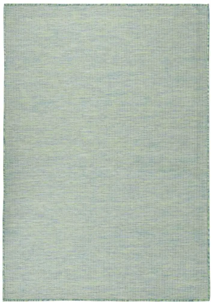 vidaXL türkizkék lapos szövésű kültéri szőnyeg 160 x 230 cm