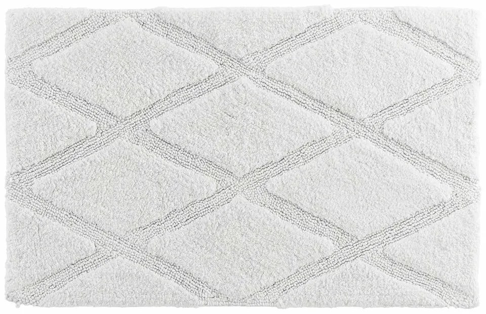 Fehér fürdőszobai kilépő 50x80 cm Thais – douceur d'intérieur