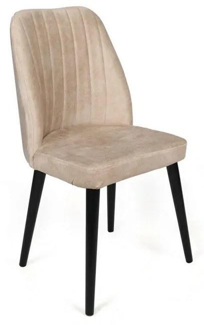 Alfa Beige and Black étkezőszékek, 2 db