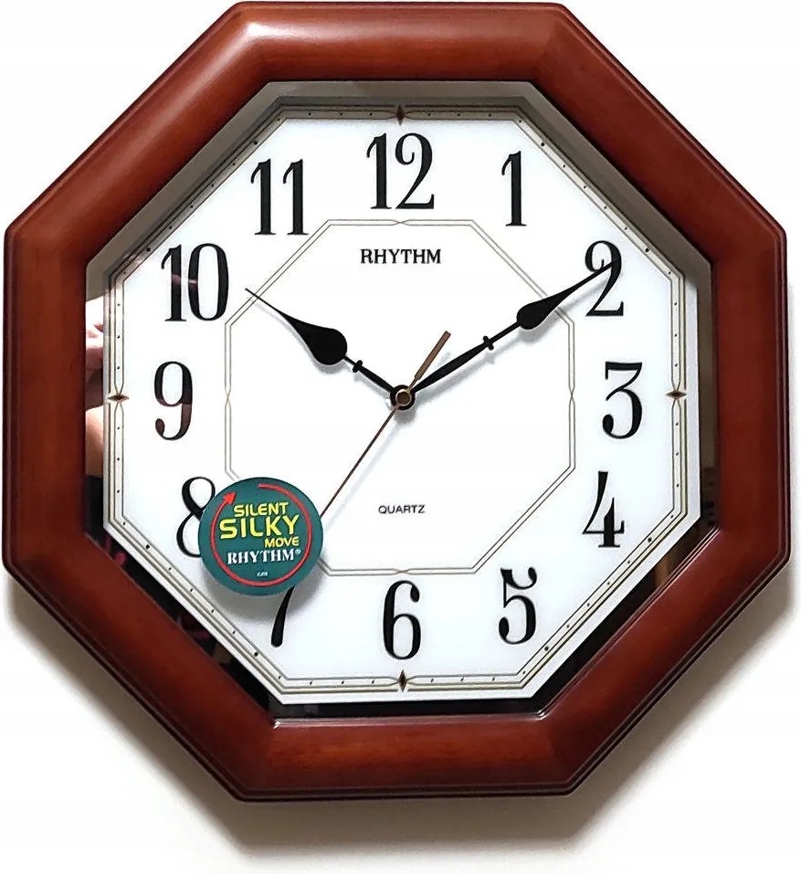 Jól Olvasható Fa Falióra Rhythm 34 cm G912