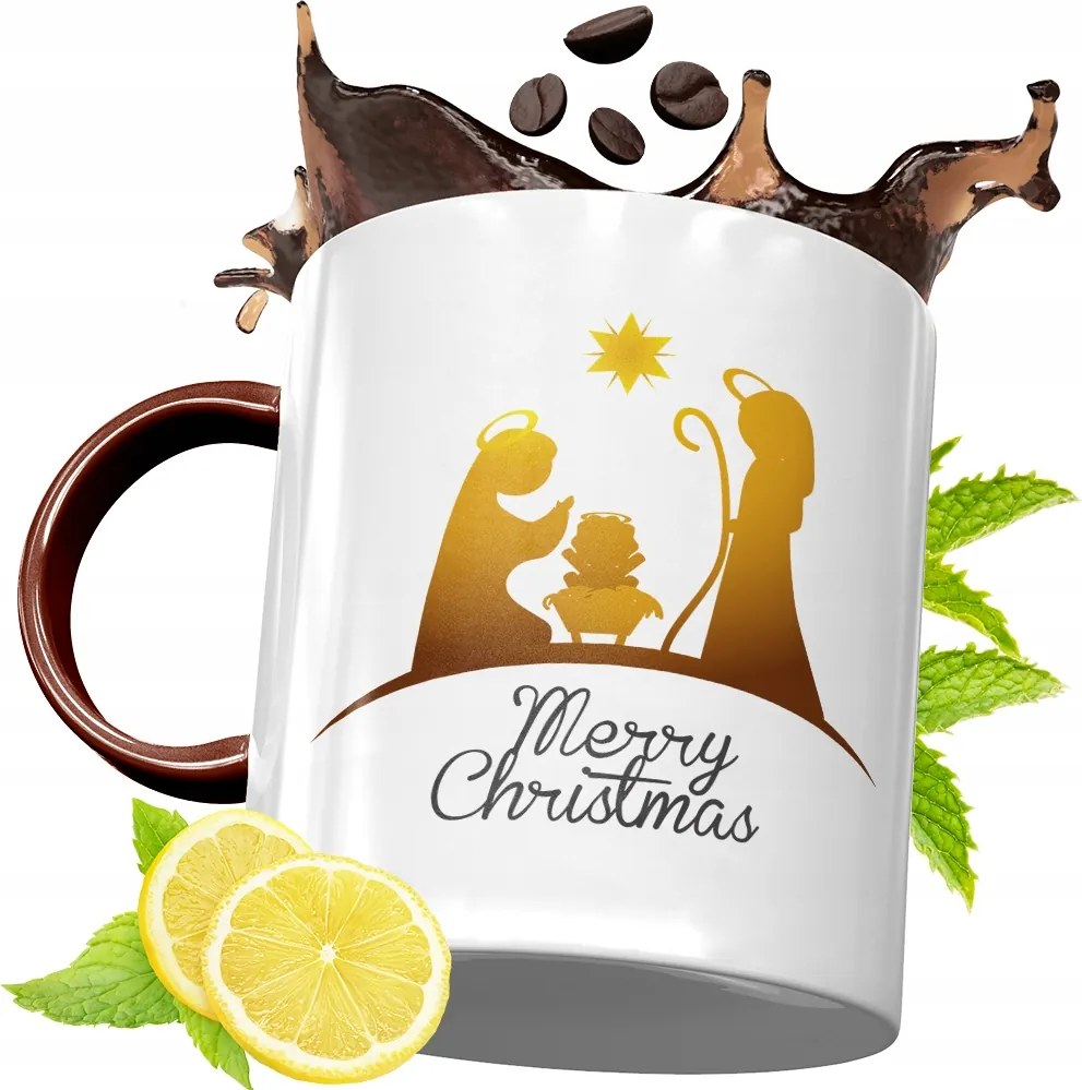 Bordó Karácsonyi Bögre Születésnapi Ajándék fényképes nyomtatással