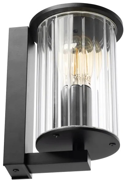 Argon 8748 - Kültéri fali lámpa NORFOLK 1xE27/15W/230V IP44 fekete