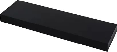 Polc 30x15cm Fehér Fekete Tölgy Függő Fal Nappali Konyha Bútor