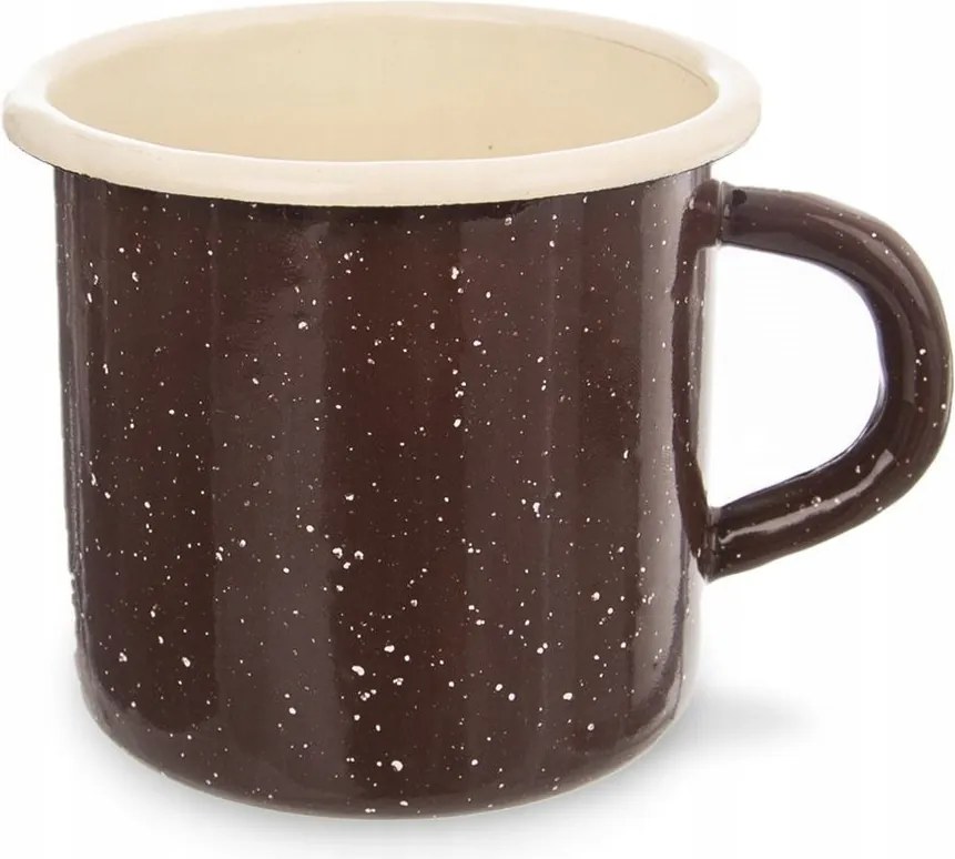 Zománcozott Konyhai Bögre Edény Fazék Bögre Fogantyúval 8 cm 0,4L