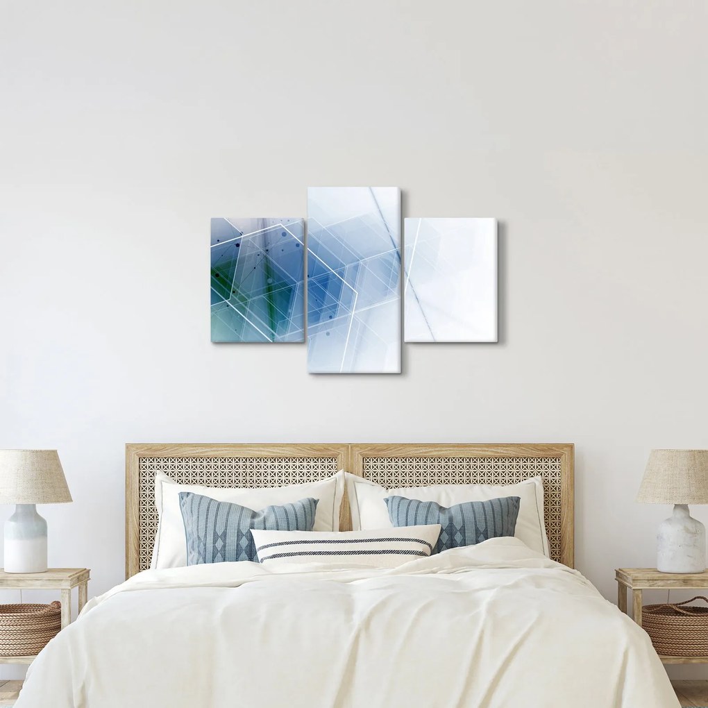 Kép - Geometriai formák (90x60 cm)