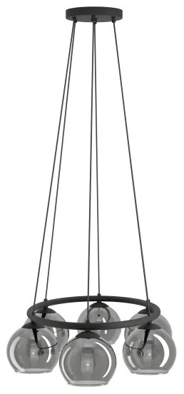 Eglo 39578 - Csillár zsinóron DAGUELLA 6xE14/25W/230V