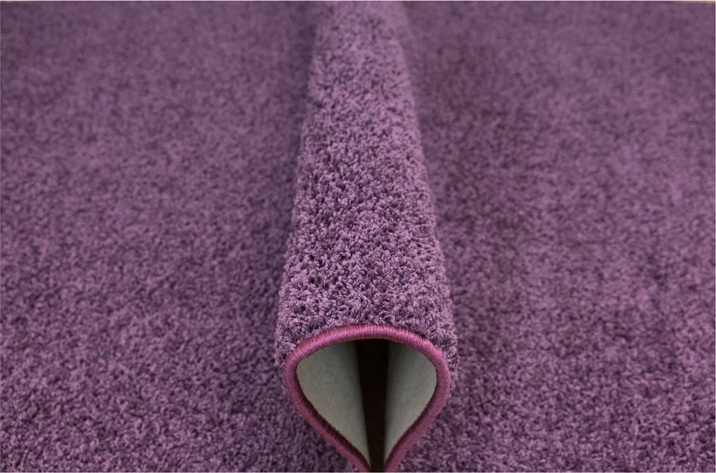 Lila Puha Shaggy Szőnyeg Filcből Sphinx Gyerekszobába 100x200 cm