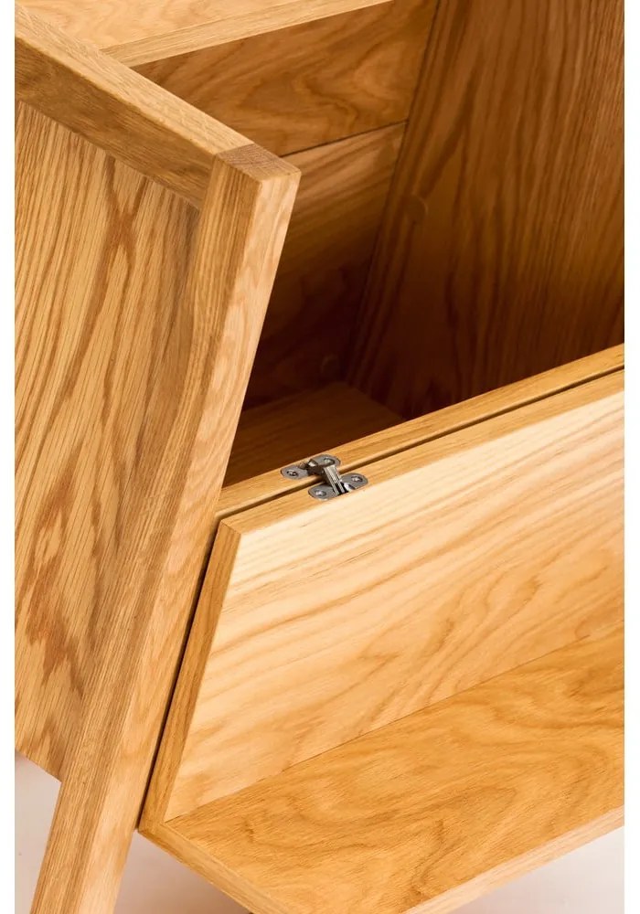 NewEst tölgyfa natúr színű bortartó szekrény 59x60 cm - Woodman