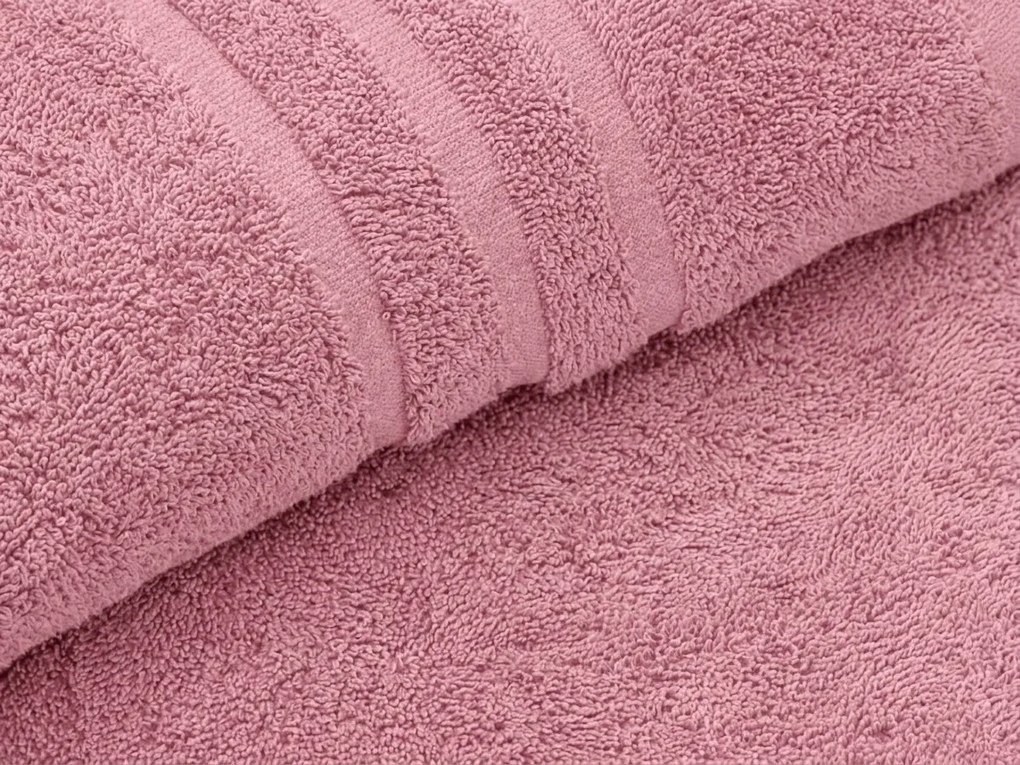 CLASSIC COLOR törölköző 50 x 100 cm ódon rózsaszín, 100% pamut