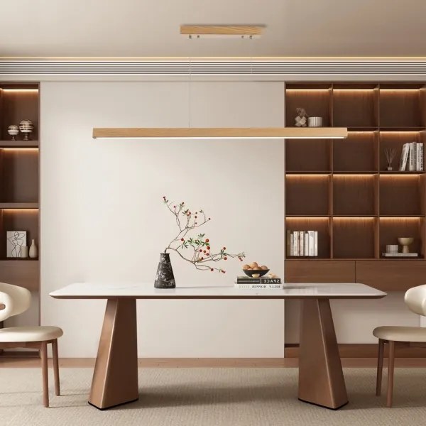 Brilagi - LED dimmelhető csillár kábelen OAK SMART LED/30W/230V Wi-Fi Tuya tölgy+távirányító