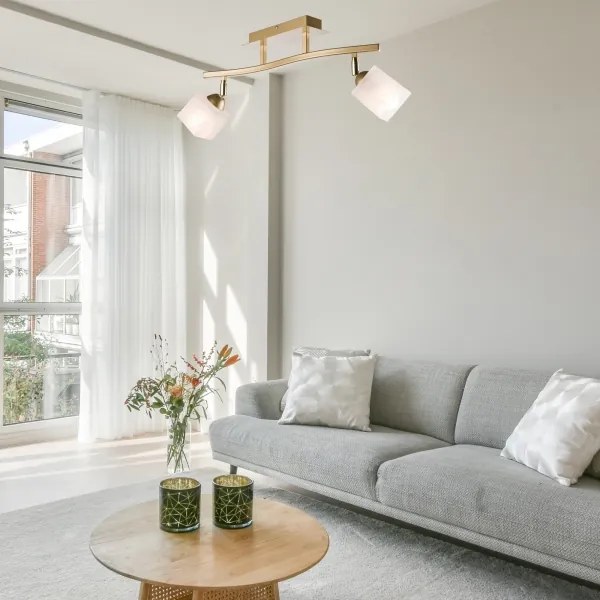 spotlámpa KLARA 2xE14/40W/230V arany