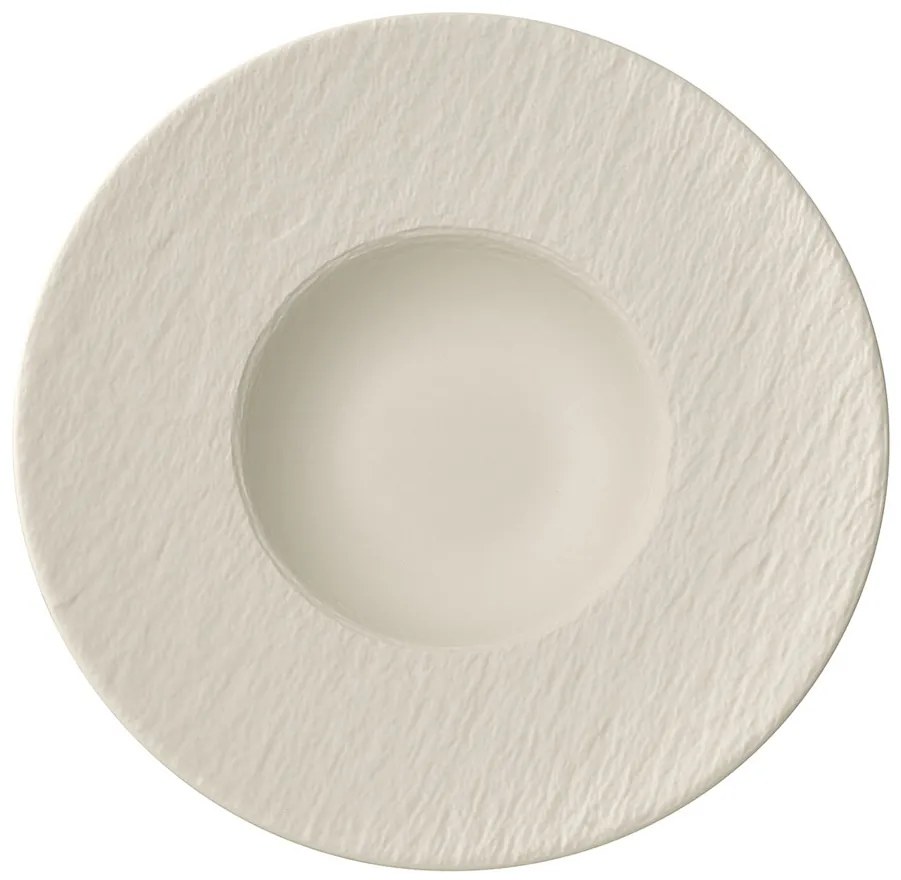 Tésztatányér, Manufacture Rock blanc kollekció - Villeroy & Boch