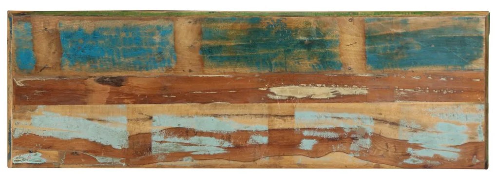 Cipőtároló 110x35x40 cm Tömör fa újrahasznosított