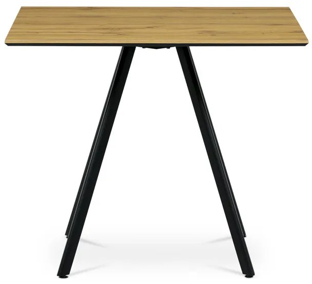Tölgy Laminált Étkezőasztal 90×90 cm. HT-R5190 OAK
