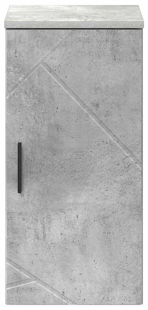 Fürdőszoba Székény Beton szürke 30 x 31.5 x 61 cm Faanyag