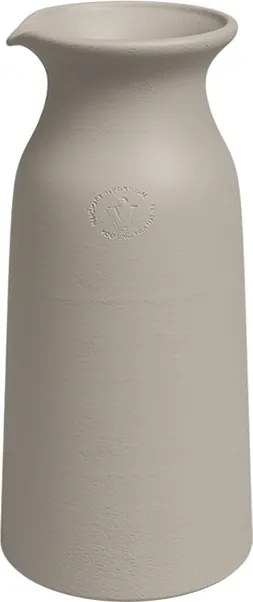 Bézs kerámia kézzel készített váza (magasság 30 cm) Bia – Artevasi