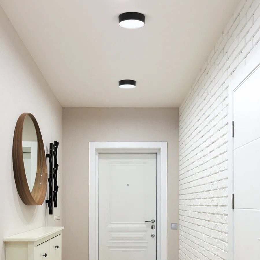 RENDL LARISA OUT 22 felületre szerelhető fekete 230V LED 20W IP65 3000K 4000K 5700K