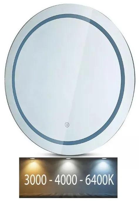 V-Tac LED Fürdőszobai tükör háttérvilágítással LED/25W/230V 3000/4000/6400K IP44 VT0568