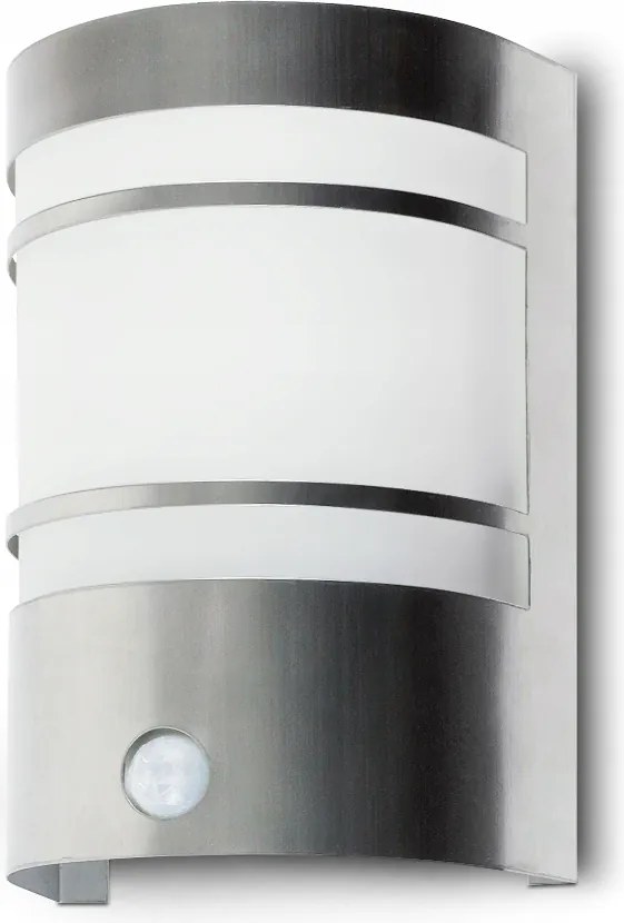 Kültéri fali lámpa mozgás- és szürkületérzékelővel, állítható Led E27