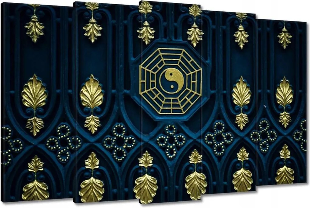 Festmények 150x95 Absztrakt Arany harmónia