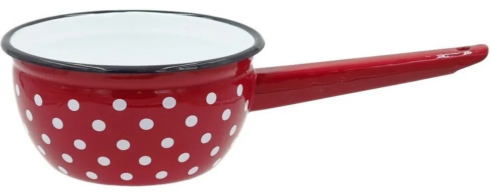 Toro Pöttyös zománcozott nyeles edény, 1,5 l