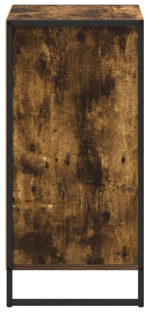 Széf fiókkal Füstös tölgy 81 x 36 x 150.5 cm Faanyag