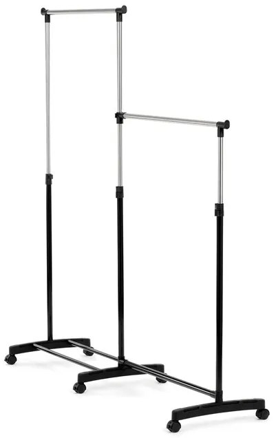 Fekete Műanyag Ruhafogas. GD-174 BK