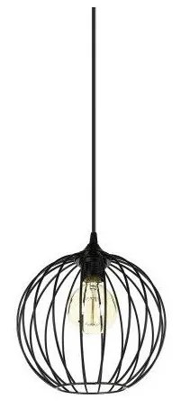 Csillár zsinóron MATT 1xE27/60W/230V