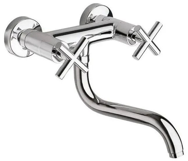 Sapho - AXIA mosogató csaptelep, fényes króm