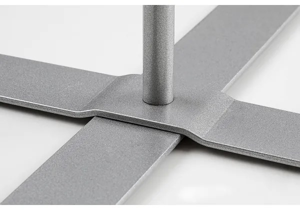 Rabalux 74012 - Állólámpa IZANDER 1xE27/40W/230V fehér/ezüst